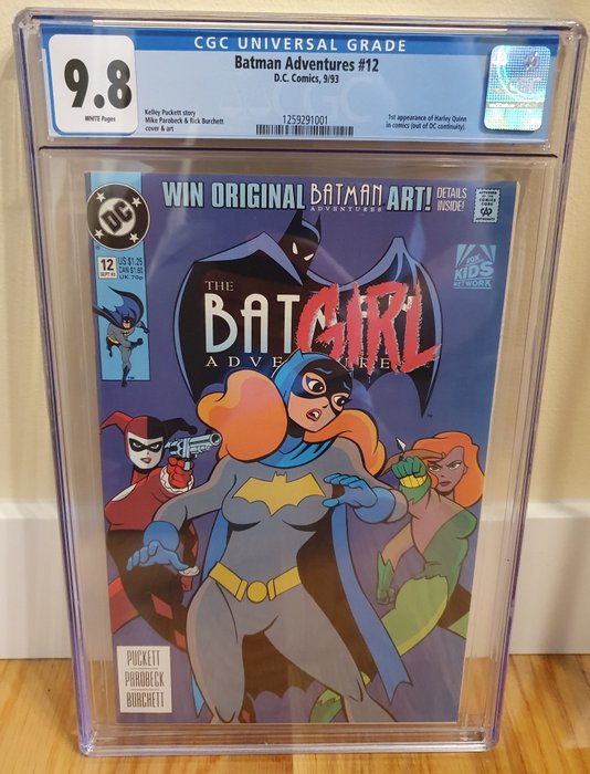 Batman - Batman Adventures 12 CGC 9.8 - Stapled - First edition