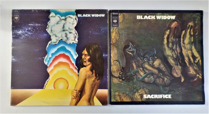 Black Widow - Collection of 2 great LP albums. - Titoli vari - LP - Stereo - 1970/1970