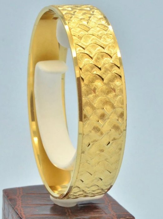 Rare Crown Trifari bracelet - 22 carati Placcato oro - Collana