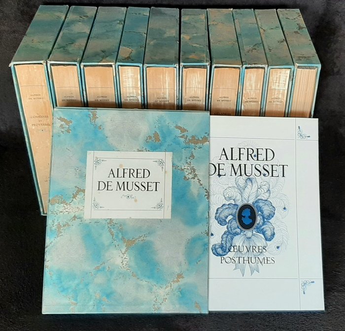 Alfred de Musset / Georges Lepape - Les Oeuvres complètes [Edition limitée et numérotée] - 1937