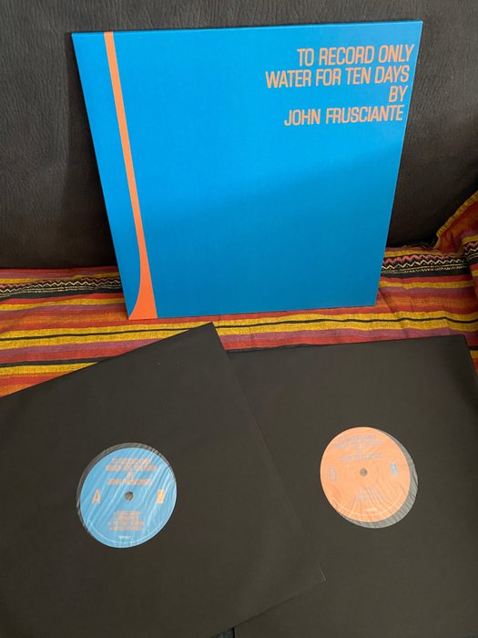John Frusciante - To Record Only Water For Ten Days - No Reserve - 2xLP Album (dubbel album), 45-toerenplaat (Single), Beperkte oplage - Heruitgave - 2001/2017