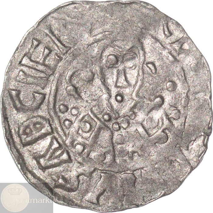 Bisdom Utrecht - Stad Groningen. Bernoldus. Denier of penning z.j. (1027–1054)