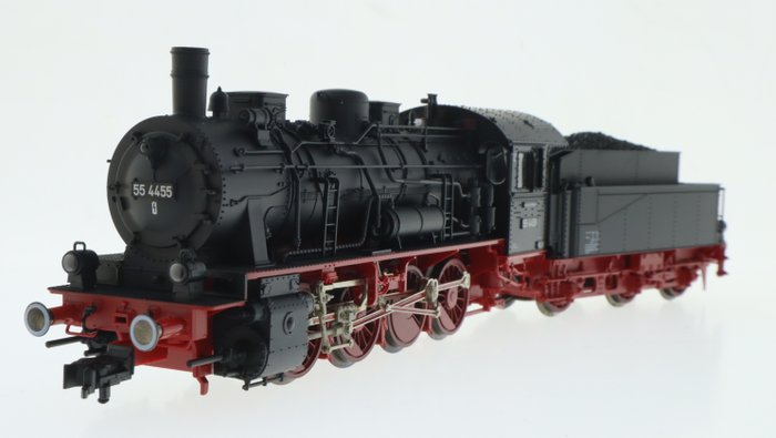 Fleischmann H0 - 4155 - Dampflokomotive mit Tender - BR55 - DB