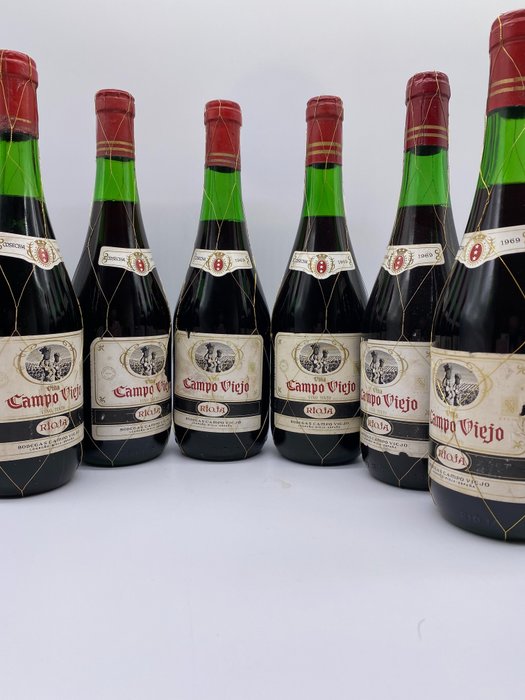 1969 Campo Viejo - Rioja - 6 Bottiglie (0,75 L)