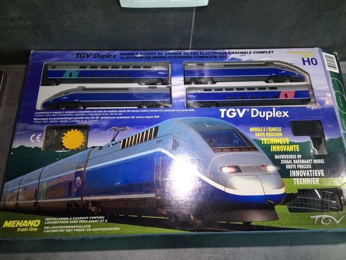 Mehano H0 - Treinset - Duplex TGV-box - SNCF