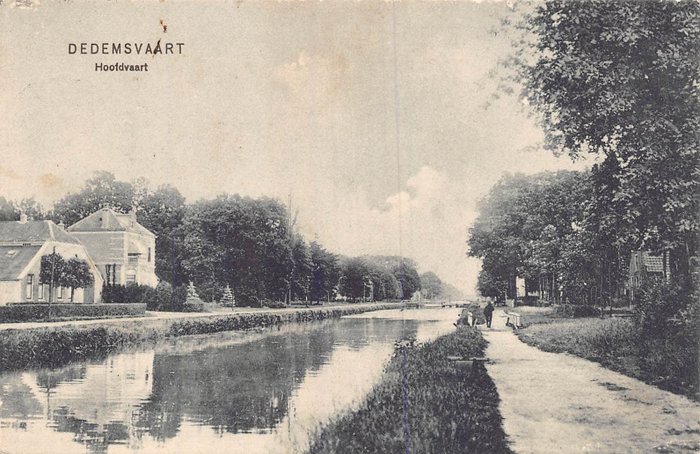 Nederland - Dedemsvaart  - oude dorpsgezichten - Ansichtkaarten (49) - 1910