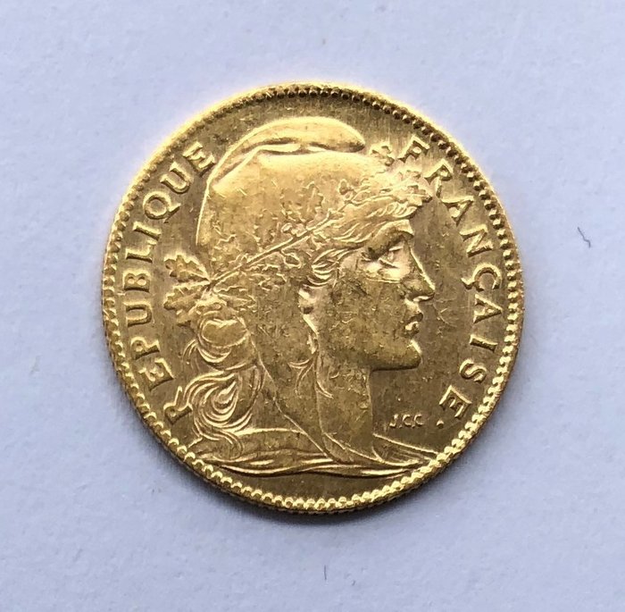 France. 10 Francs 1907 Marianne - Catawiki