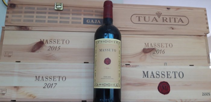 2016 Masseto - Toscana IGT - 1 Bottle (0.75L)