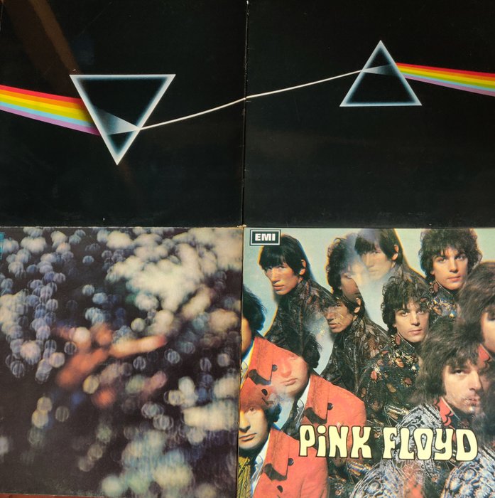 Pink Floyd - Piper at the Gates of Dawn Darkside of the Moon; Obscured by clouds - Diverse titels - LP's - Diverse persingen (zie de beschrijving) - 1967/1973