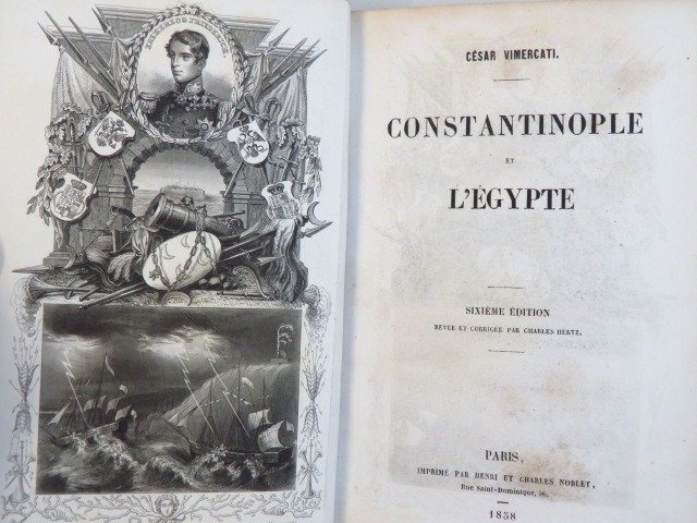 César‎ Vimercati - Constantinople et l' Egypte - 1858