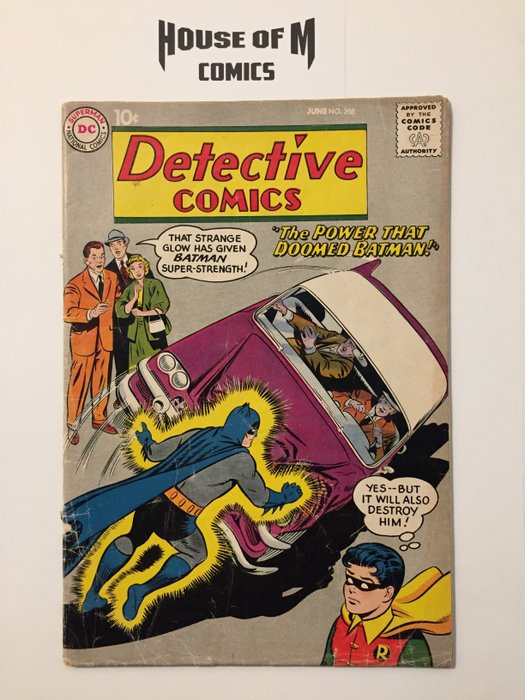 Detective Comics (Featuring Batman) # 268 - appearance Robin, Roy Raymond and Martian Manhunter. Mid Grade - Geniet - Eerste druk - (1959)