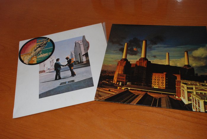 Pink Floyd - Wish You Were Here + Animals - Diverse titels - LP's - Stereo - 1975/1977