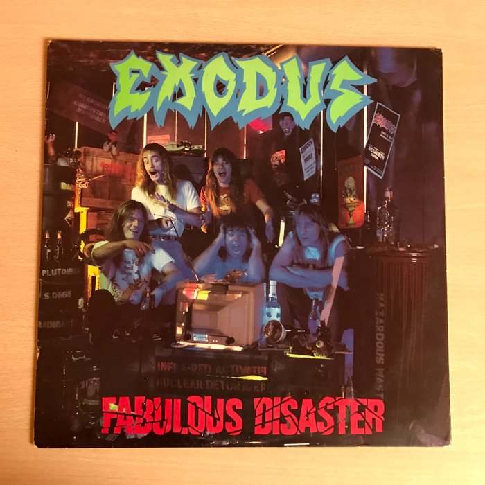 Exodus - Fabulous Disaster - LP Album - 1ste persing - 1989