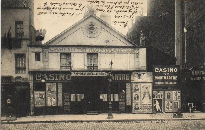 Frankreich - Paris - Wunderschöne Straßenszenen - belebte Straßen, Restaurants, Firmen, Schulen etc - Postkarten (Sammlung von 73) - 1900-1941