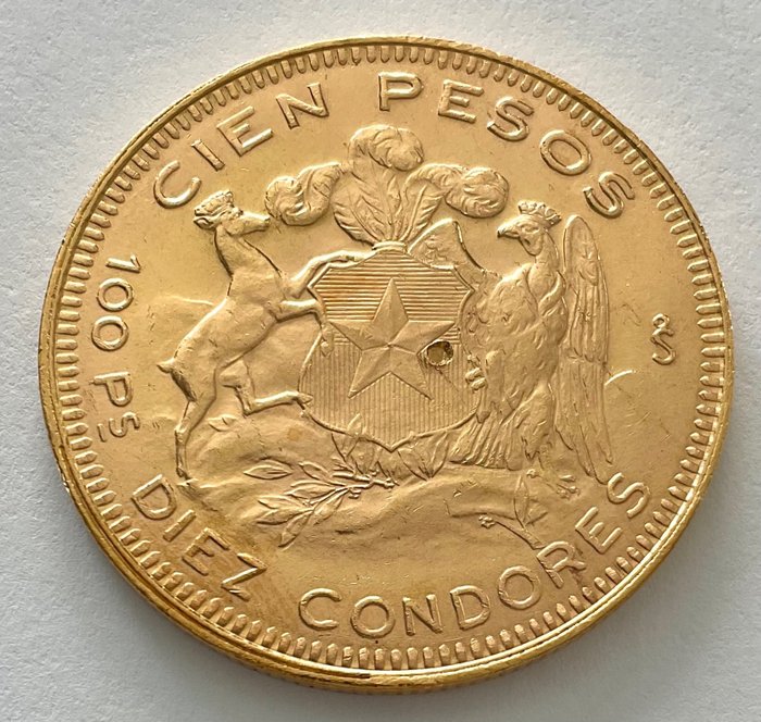 Chile. 100 Pesos 1952