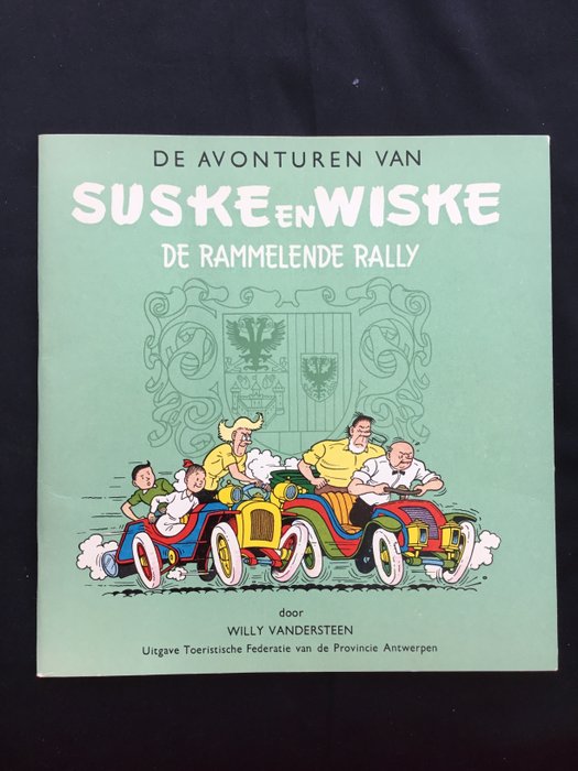 Suske en Wiske - De rammelende rally - Geheftet - Erstausgabe - (1957)
