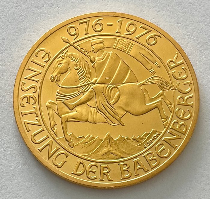Oostenrijk. 1.000 Shilling 1976 - Babenberger Dynasty Millenium