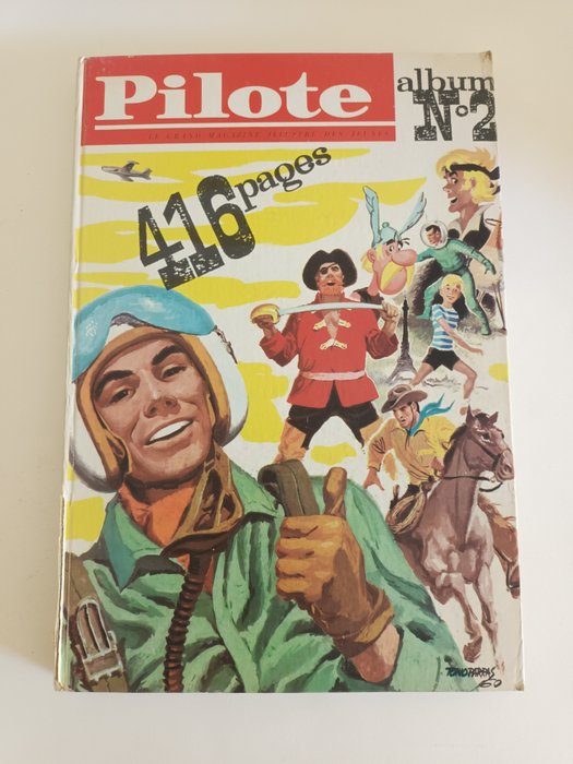Pilote (journal) - Reliure N°2 - Cartonné - Première édition française - (1960)