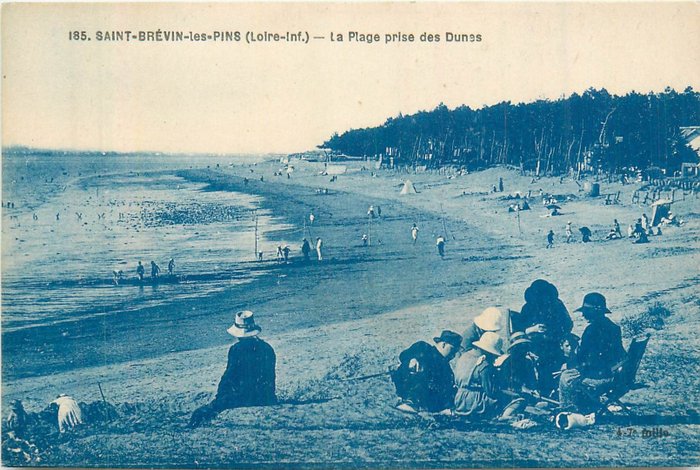 Frankrijk - Departement 44 - Loire Atlantique - Ansichtkaarten (100) - 1930-1950