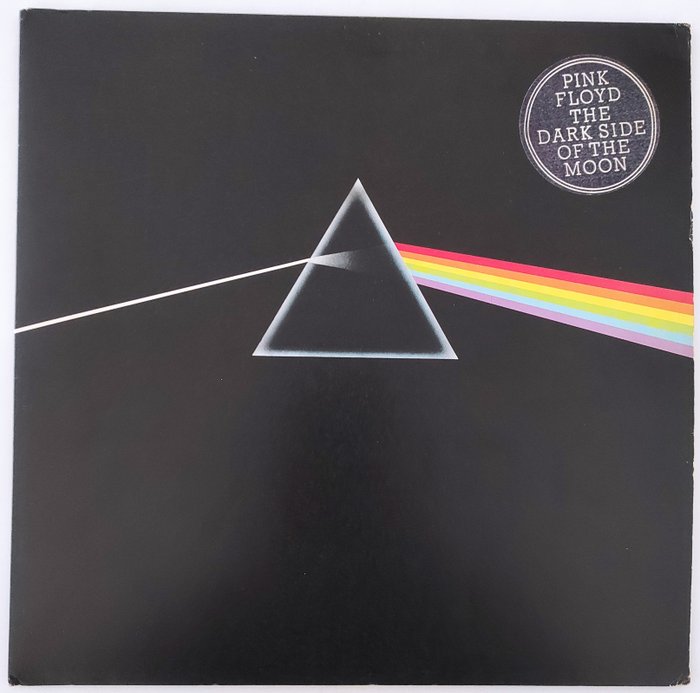 Pink Floyd - Dark Side of the Moon [UK Pressing, Empty Prism Labels] - LP Album - Stereo - 1973