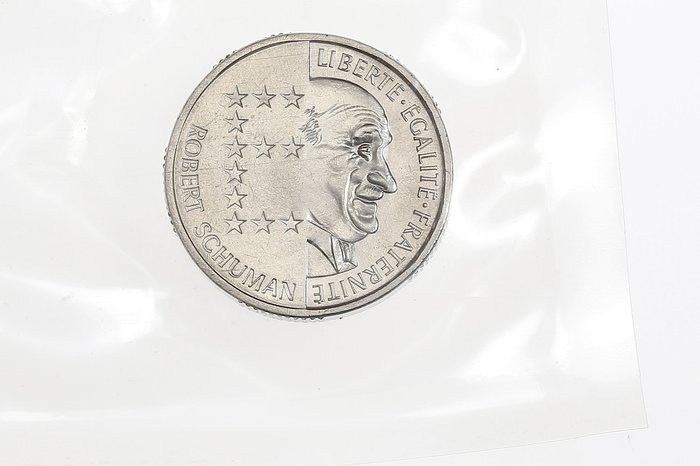 Frankreich. Schuman - ESSAI 10 francs 1986