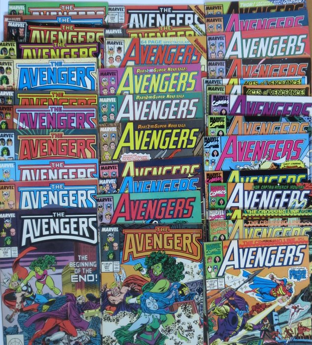 The Avengers - 40 comics in the range 282  ~ 322 - (1987/1990)