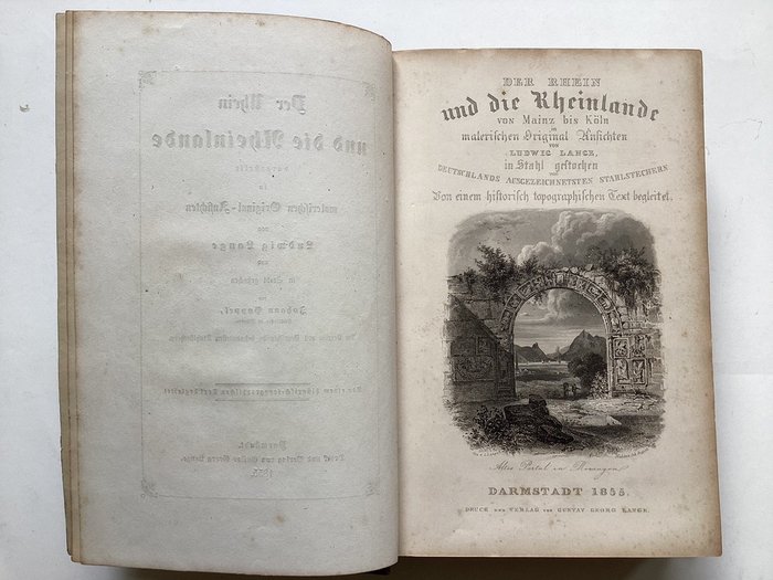 L. Lange - Der Rhein und die Rheinlande - 1855