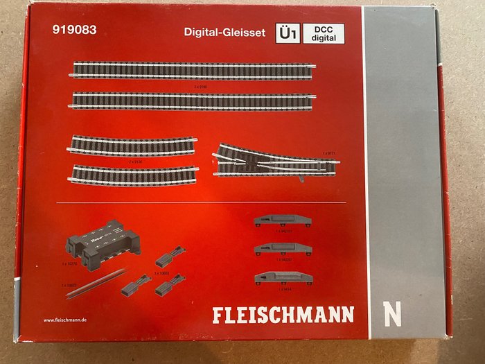 Fleischmann N - 919083 - Rails - uitbreidingsset Ü1
