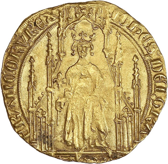Frankreich. Jean II. le Bon (1350-1364). Royal d'or
