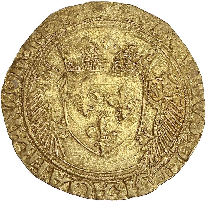 Frankrijk. Louis XII (1498-1515). Ecu d'or au porc-épic BORDEAUX