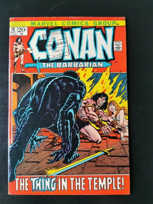 Conan ther Barbarian - Conan the Barbarian #18 - Geniet - Eerste druk - (1972)