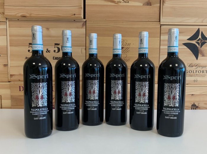 2019 Speri Valpolicella Superiore "Vigneto Sant'Urbano - Veneto - 6 Bottles (0.75L)
