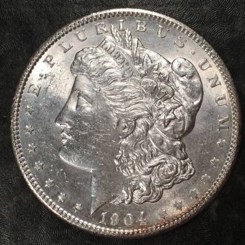 USA. Morgan Dollar 1891-O (New Orleans) + 1904 (2 coins)