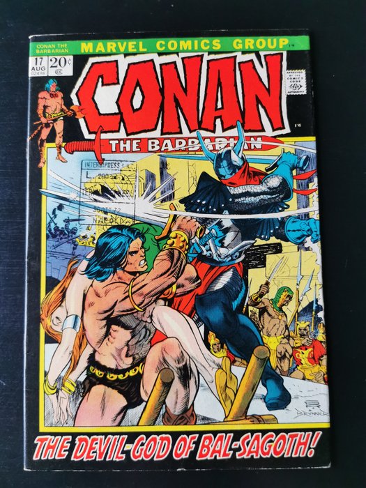Conan ther Barbarian - Conan the Barbarian #17 - Geniet - Eerste druk - (1972)