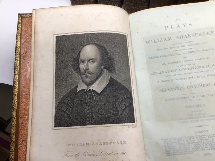 William Shakespeare / William Blake, e.a. - The Plays of William Shakspeare [accurately printed from the Text of the corrected Copy ...] - 1823
