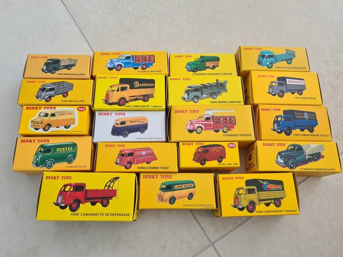 Atlas-Dinky Toys - 1:43 - 19x Models - No Reserve Price