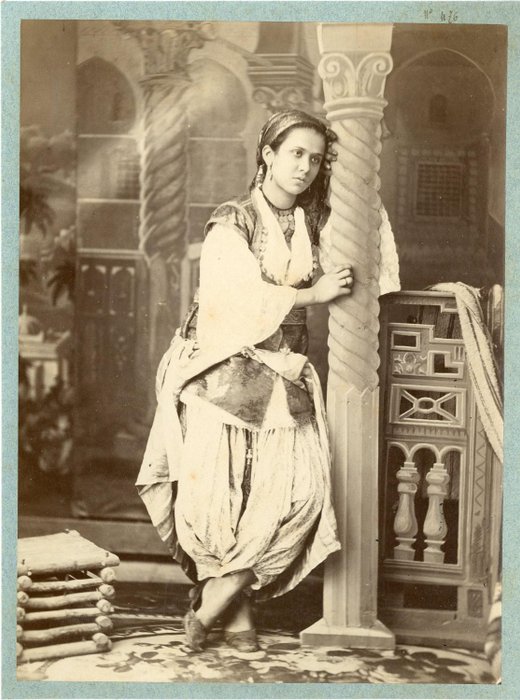 Anonyme - 1880 - [Algeria] Jeune Mauresque