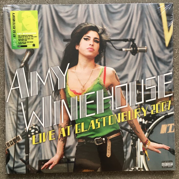 Amy Winehouse - Live At Glastonbury 2007, Back To Black - Diverse Titel - 2x LP Album (Doppelalbum), LP Album - 180 Gramm, Neuauflage, Record Store Day Release - 2017/2022