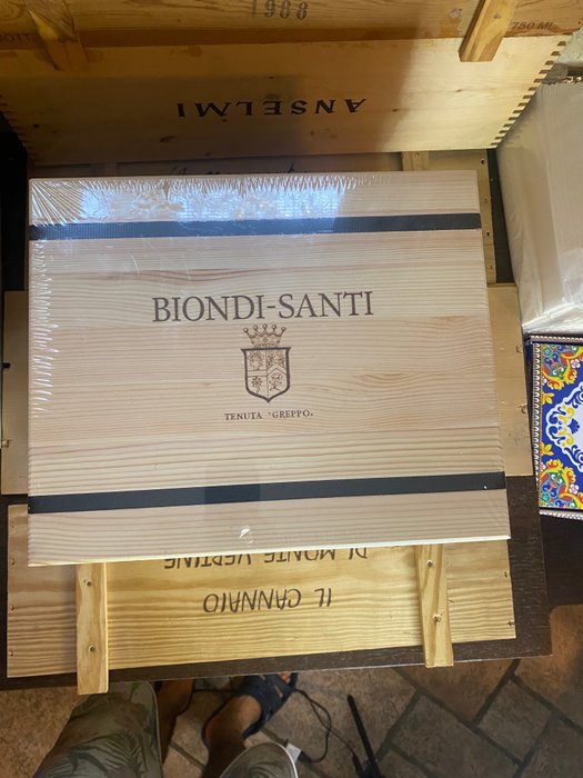 2015 Biondi Santi, Tenuta Il Greppo - Brunello di Montalcino - 6 Bottles (0.75L)