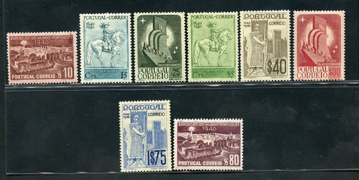 Portugal 1943/1948 - Several sets of the period - Unificato NN. 606/615 - 616/625 - 626/627 - BF 4 - BF3