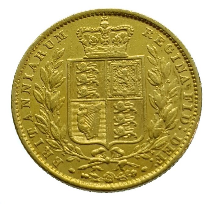United Kingdom. Sovereign 1872 Victoria