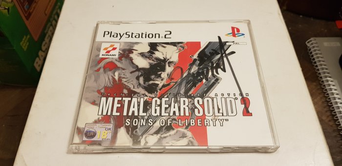 Konami Sony Playstation 2 Metal Gear Solid 2 Son Of Liberty Promotional Game Not for Resale Signed by Hideo Kojima 2002 - Promotional material (1) - Dans la boîte d'origine