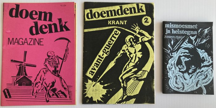 Hugo Kaagman - Doemdenk magazine/krant & mismoesmet - 1981/1985