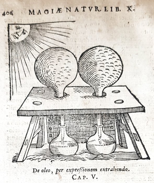 Giambattista Della Porta - Magiae naturalis - 1591