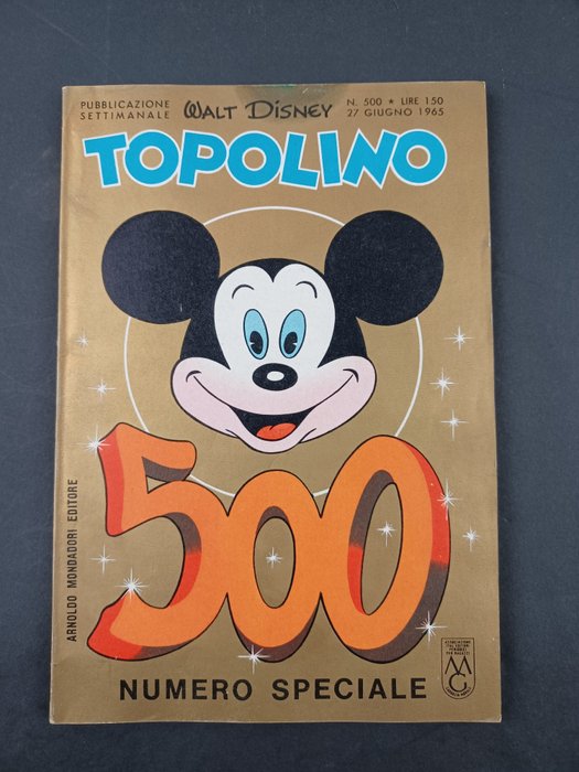 Topolino Libretto n. 500 - Albo Speciale - Softcover - Erstausgabe - (1965)