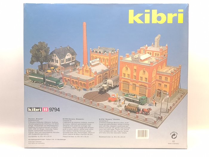 Kibri H0 - 9794 - Landschaft - Brauerei, exklusives Modell 1993