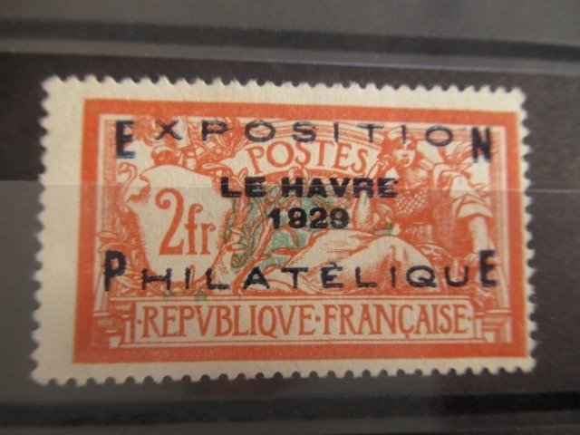 France 1929 - signé Scheffer , expo du Havre - Yvert n°257 A