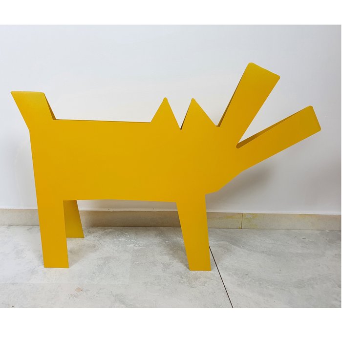 Preview of the first image of José Soler Art - The Dog KH. Yellow.