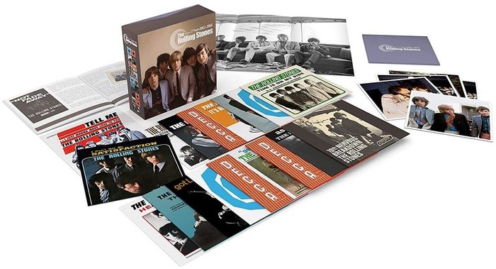 Rolling Stones - 18x 7inch Singles Box Set: Volume 1963 - 1966 - 45 rpm Single, Coffret limité, EP 7" - Réédition - 2022/2022