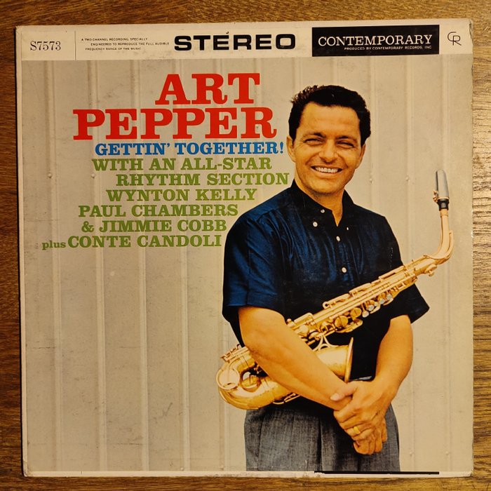 Art Pepper - Gettin' Together! - LP Album - Stereo - 1963